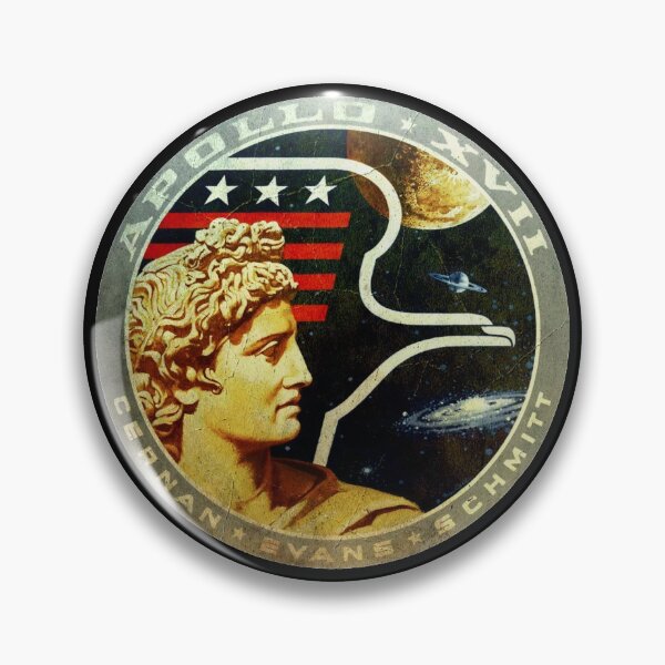 Item preview, vintage Apollo 17 logo designed and sold by trendistudio.