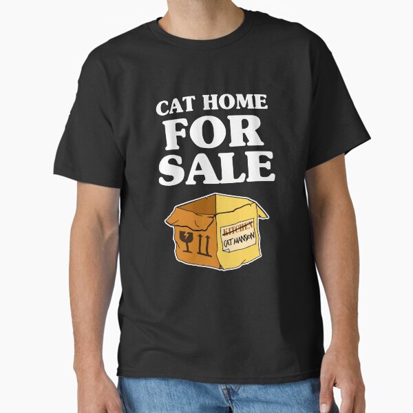 Item preview, Cat Home For Sale Funny Cats Lovers Gift Kitty Box designed and sold by Stronzi.