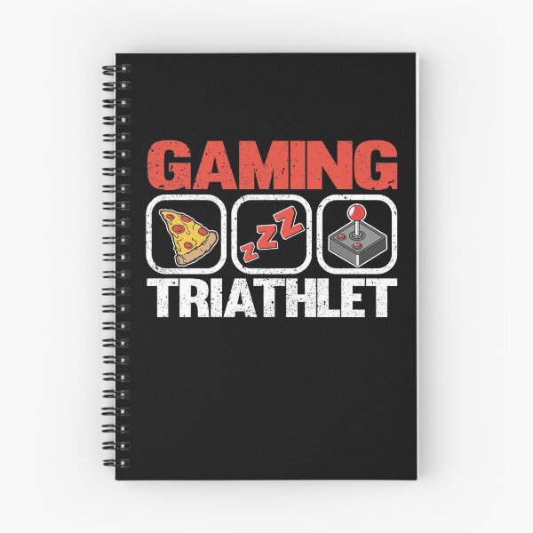 Item preview, Funny Gaming Triathlet Pizza Sleep Gamer Gift Player Games designed and sold by Stronzi.