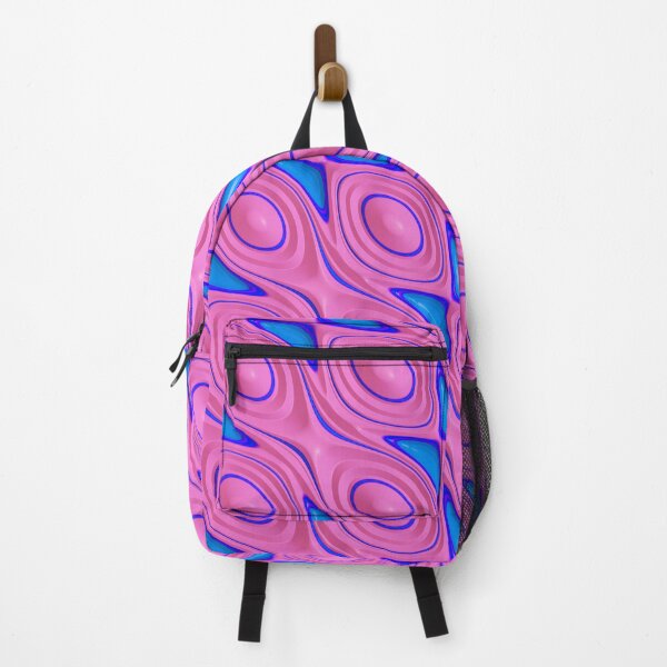 Item preview, Pink and Blue ovals Abstract Art Pattern designed and sold by bradm50.