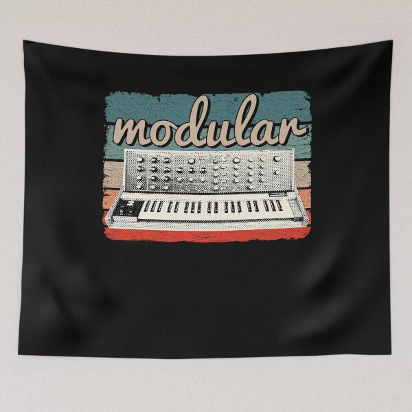 Item preview, Vintage Modular Synthesizer Gift Retro Analog  designed and sold by Stronzi.