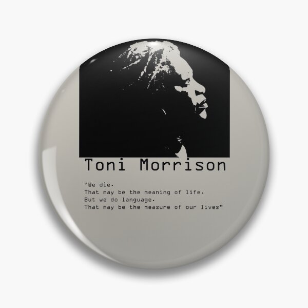 Item preview, Toni Morrison quote, poster, We die. That may be the meaning of life, Gifts for readers, writers, Nobel, Toni Morrison print, Toni Morrison art, feminism, African American designed and sold by GalleryArtField.