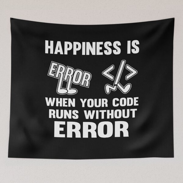 Item preview, Funny Programmer Happiness Debugging Coding Gift designed and sold by Stronzi.