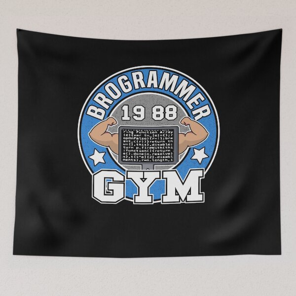 Item preview, Funny Brogrammer Gym Logo Programmer Fitness Coder designed and sold by Stronzi.