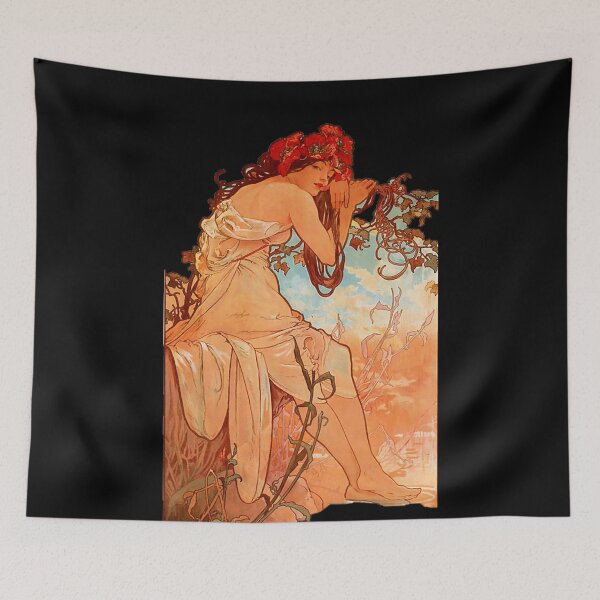 Item preview, Art Nouveau illustration designed and sold by ZvekiVintage.