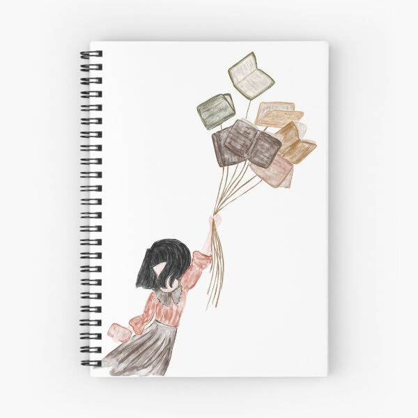 Item preview, Girl and Magical Books designed and sold by tinyolstudio.