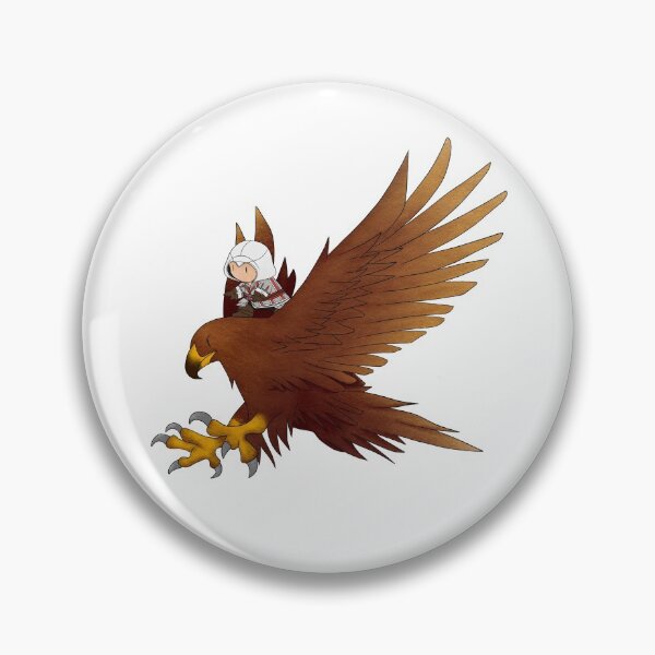 Item preview, Ezio flying on Eagle designed and sold by ClingyKoala.
