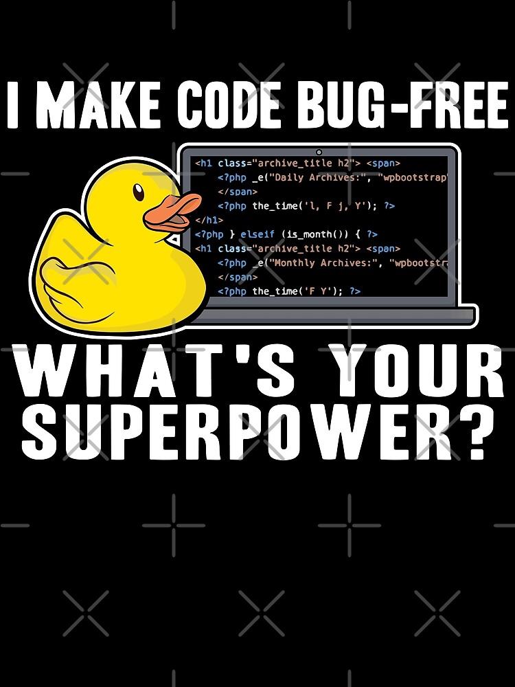 Thumbnail 3 von 3, Tuch, Programmierer Ente Programmieren Debugging Lustig designt und verkauft von Stronzi.