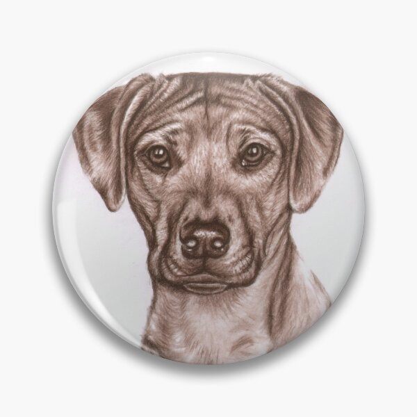 Item preview, Rhodesian Ridgeback Portrait designed and sold by Arts & Dogs.