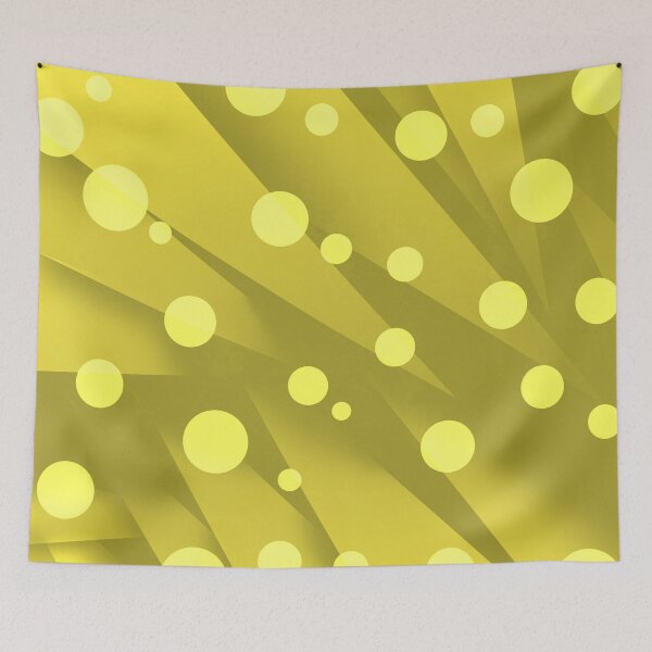 Item preview, Polka Dots Pattern in Yellow and White Design 571 designed and sold by Artnigel.