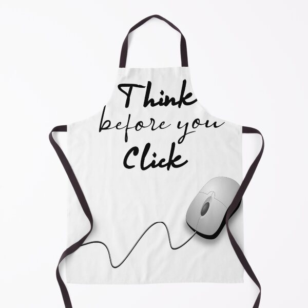 Item preview, Think before you Click designed and sold by engineram.