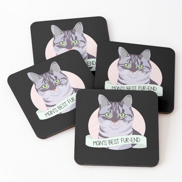 Item preview, Smiling Cat - Mans Best Furend designed and sold by Lady Grim.