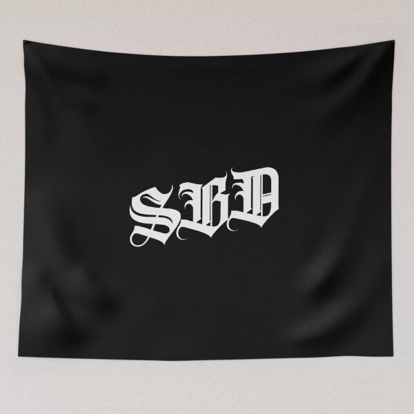 Item preview, SBD Old English White (Squat Bench Deadlift) designed and sold by HeavyLiftGift.