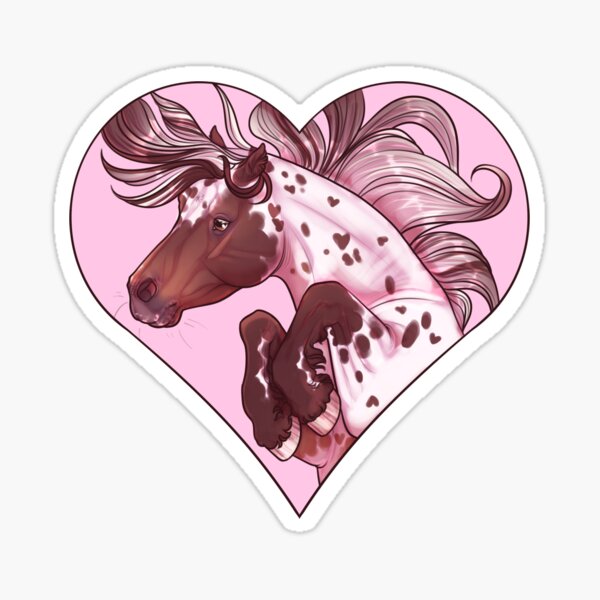 Aperçu de l'œuvre Appaloosa Valentine créée et vendue par ArtByAnnaBelva.