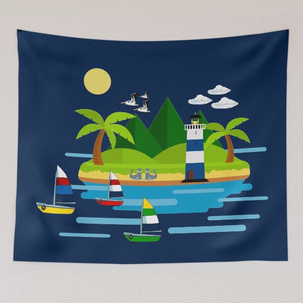 Item preview, Tropical Landscape  designed and sold by MarcSabuncu.