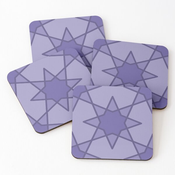 Item preview, Geometric Pattern: Octagram: Lavender designed and sold by Red Wolf.