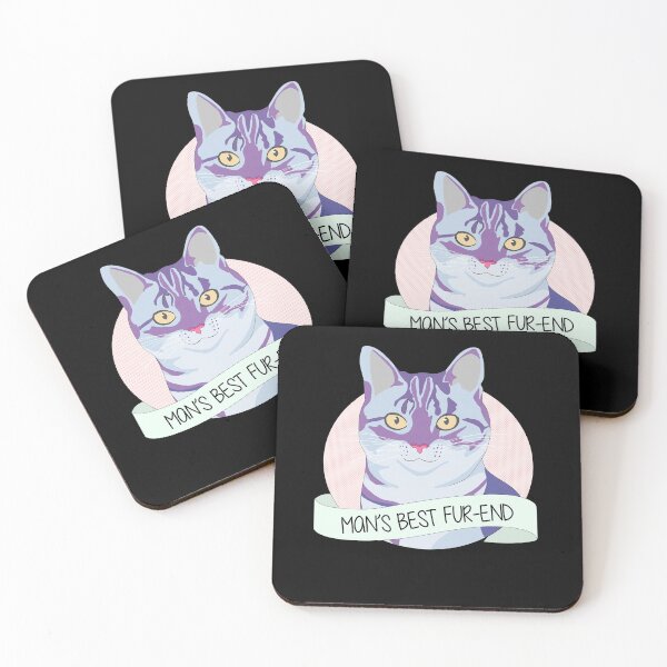 Item preview, Smiling Cat - Mans Best Furend designed and sold by Lady Grim.
