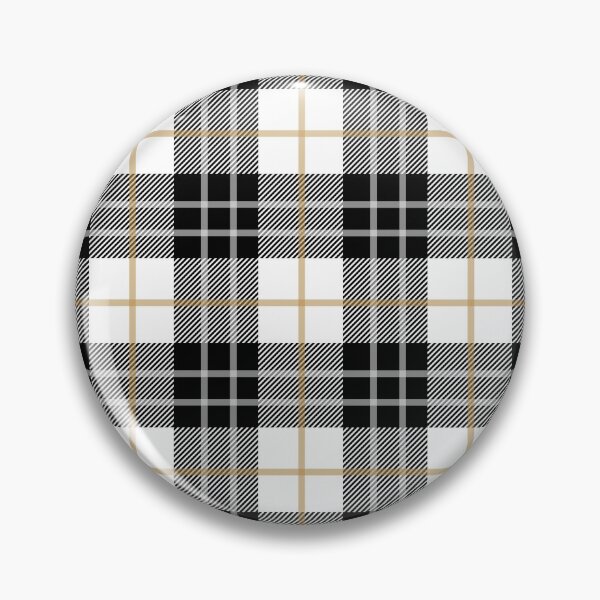 Item preview, White and Black Plaid pattern designed and sold by Found Dream.