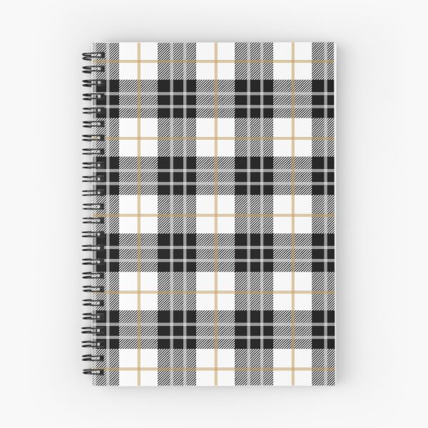 Item preview, White and Black Plaid pattern designed and sold by Found Dream.