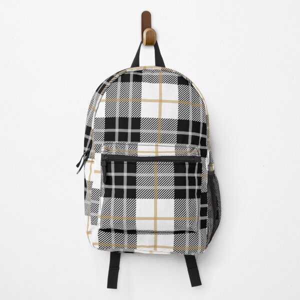 Item preview, White and Black Plaid pattern designed and sold by Found Dream.