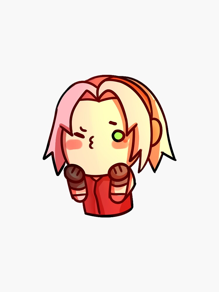 Sakura chibi nya Sticker