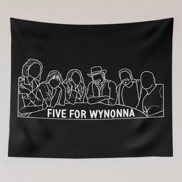 Item preview, Five For Wynonna | Wynonna Earp | Fight For Wynonna | White Line designed and sold by EarpBands.