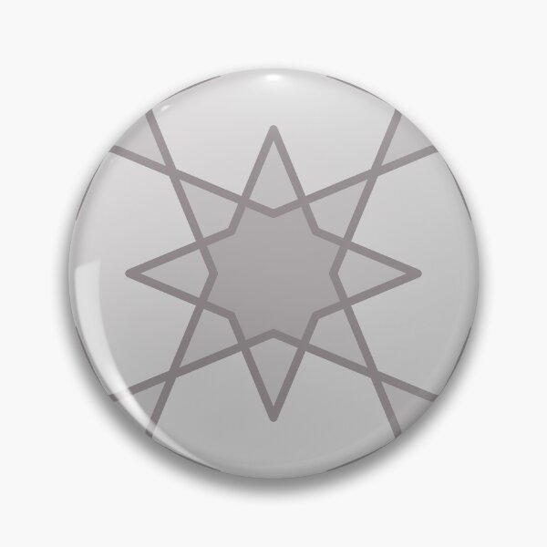 Item preview, Geometric Pattern: Octagram: Platinum designed and sold by Red Wolf.