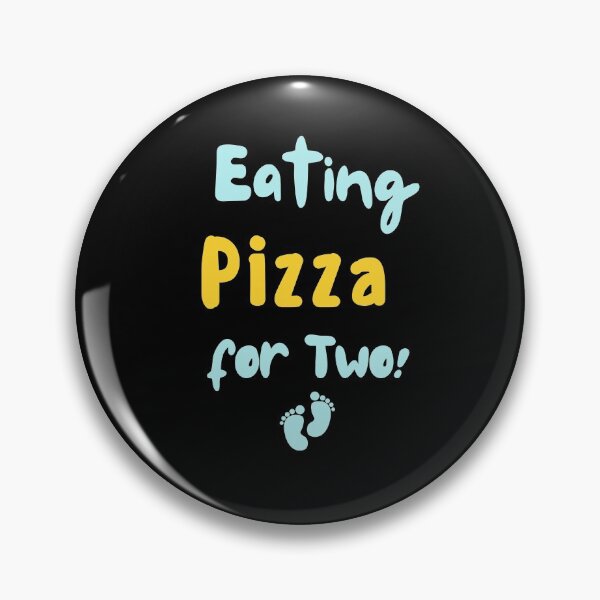Item preview, Eating Pizza for Two Blue Design Baby Boy designed and sold by Flow-Store.