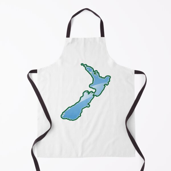 Item preview, NEW ZEALAND trendy map island designed and sold by jazzydevil.