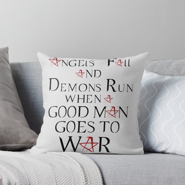 Item preview, Angels Fall And Demons Run When Good Man Goes To War designed and sold by BilliusChandler.