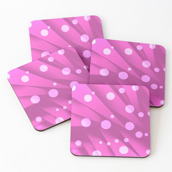 Item preview, Polka Dots Pattern in Violet and White Design 574 designed and sold by Artnigel.
