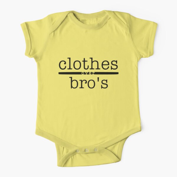 One tree hill- Clothes over bro's Short Sleeve Baby One-Piece