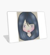 Dollhouse Girl Blue Laptop Skin