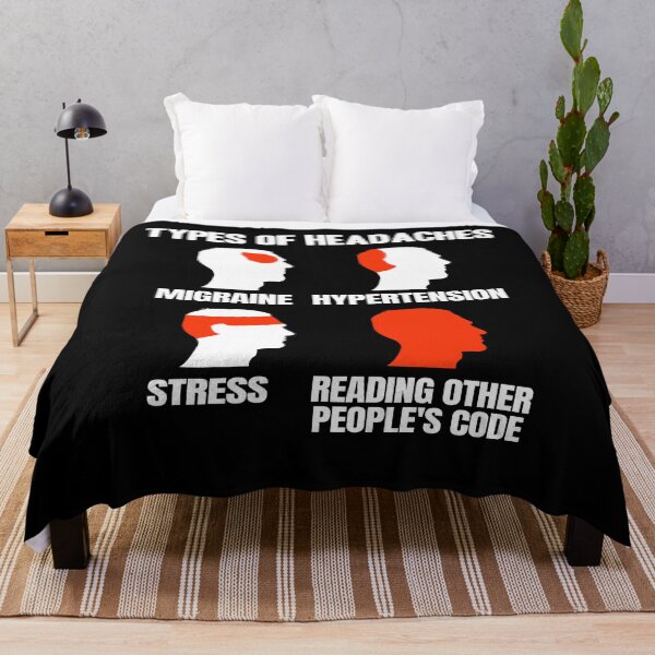 Item preview, Funny Programmer Types of Headaches Coding Gift designed and sold by Stronzi.