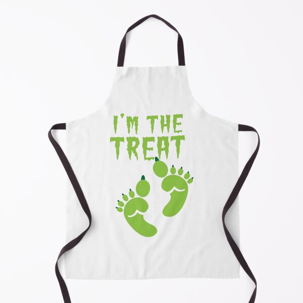 Item preview, I'm the TREAT with cute ogre feet READY for HALLOWEEN! designed and sold by jazzydevil.