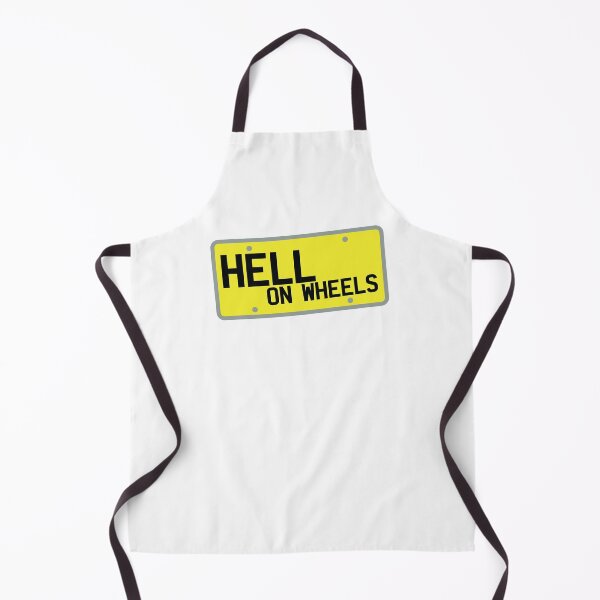 Item preview, HELL on WHEELS on a licence plate DRIVER! designed and sold by jazzydevil.