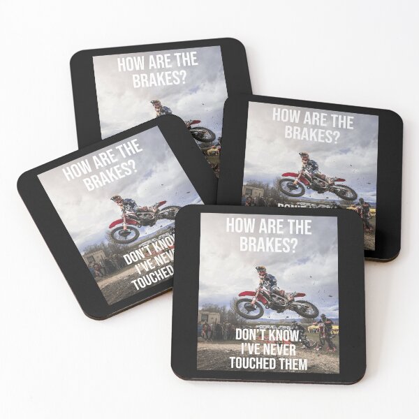 Item preview, How Are The Brakes T-shirt | Cool Dirt Bike, Braaap!! Outdoor Motocross Racing designed and sold by NewDayDesigns.