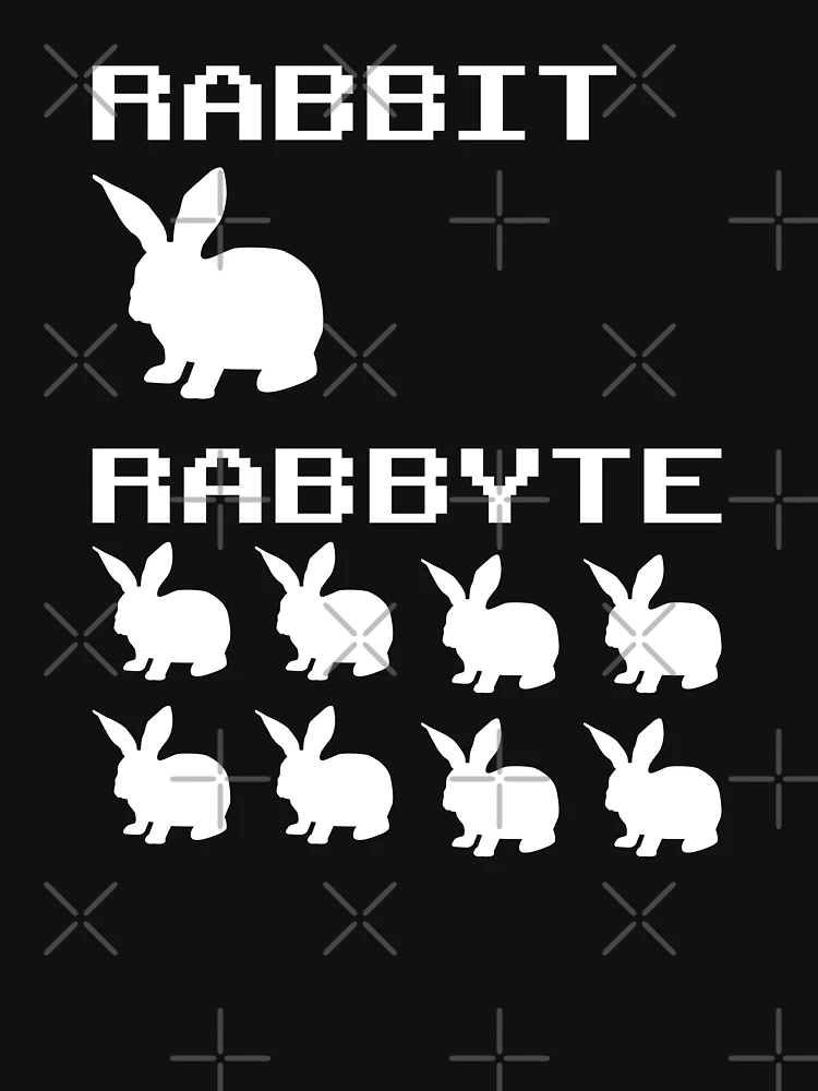 Thumbnail 6 von 6, Premium Oversized Hoodie, Informatiker Programmierer Admin Software Entwickler Lustig Rabbit Rabbyte designt und verkauft von Stronzi.