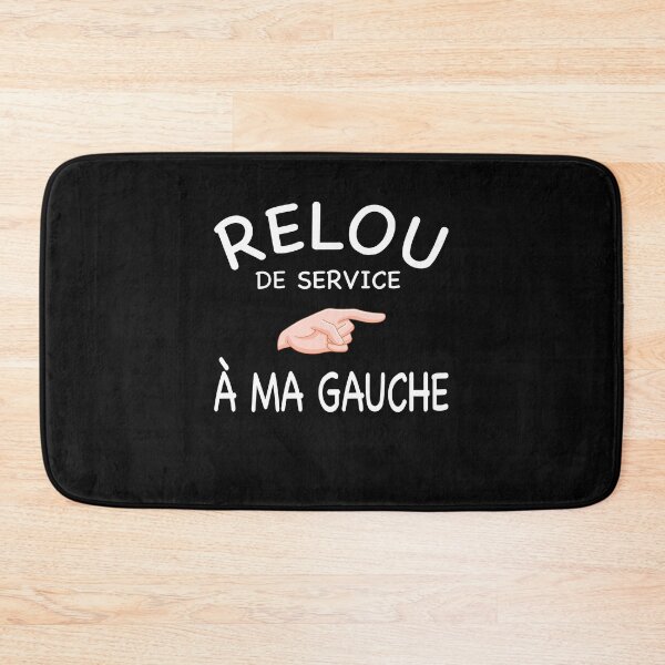 Item preview, Relou on duty left humor colleague at work designed and sold by joozybart.