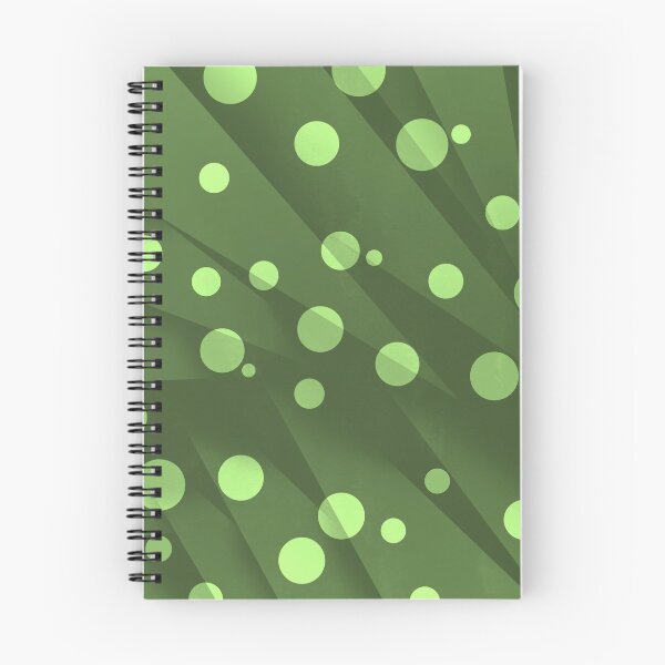 Item preview, Polka Dots Pattern in Green and White Design 575 designed and sold by Artnigel.