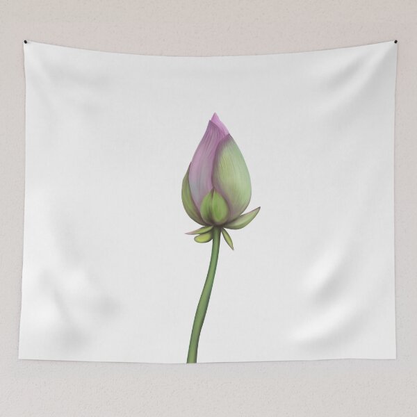 Item preview, Lotus plant illustration designed and sold by lex-sky.