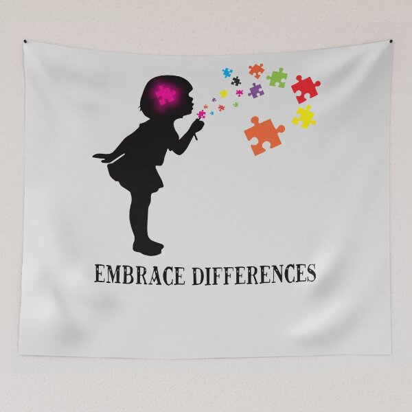 Item preview, Embrace Differences designed and sold by BilliusChandler.
