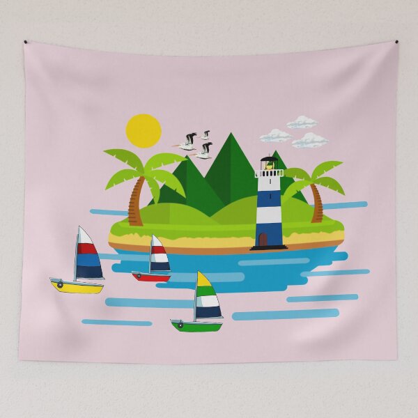 Item preview, Tropical Landscape  designed and sold by MarcSabuncu.