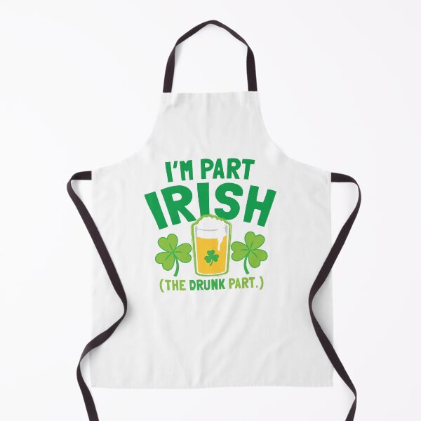 Item preview, I'm PART Irish (the drunk part) with pint drink glass designed and sold by jazzydevil.