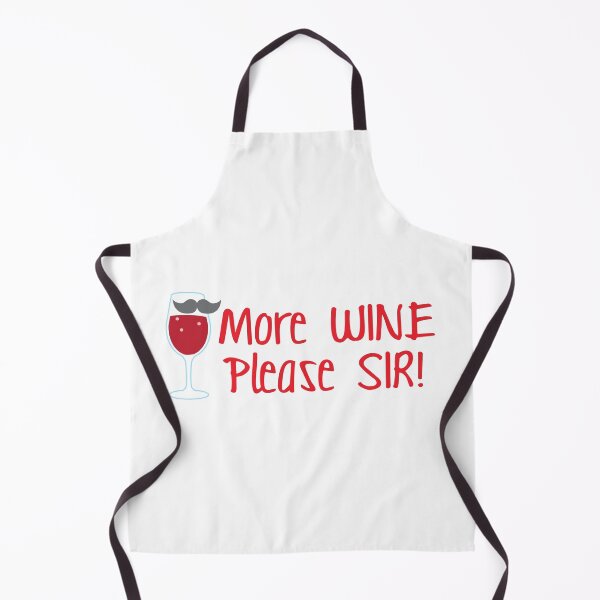 Item preview, More WINE please sir with a mustache designed and sold by jazzydevil.