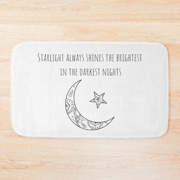 Item preview, Starlight always shines its brightest (Black text) designed and sold by AlexiaArts.