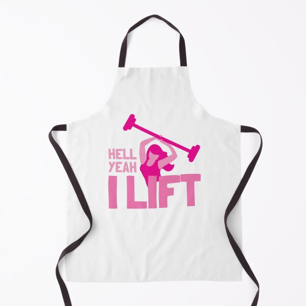 Item preview, Hell YEAH ! I lift! with woman in pink designed and sold by jazzydevil.