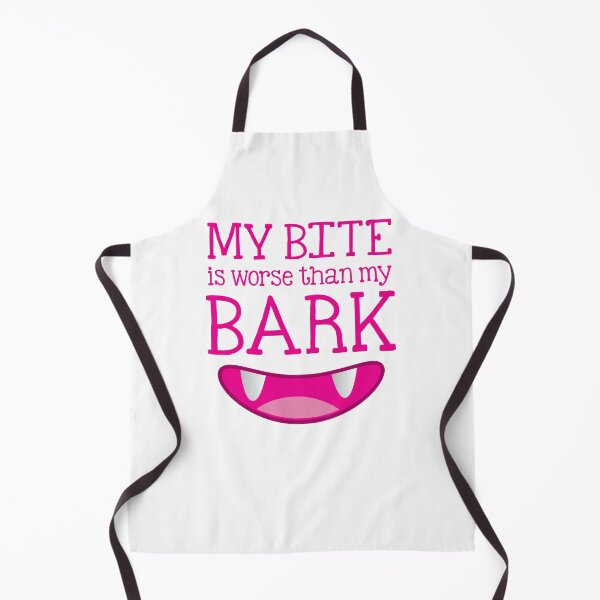 Item preview, MY BITE is worse than my BARK funny cat or dog design designed and sold by jazzydevil.