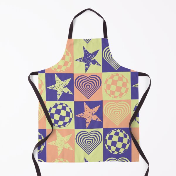 Item preview, y2k style fun pattern with hearts designed and sold by ItsMemeMachine.