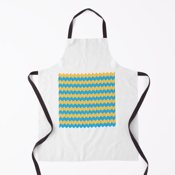 Item preview, simple yellow and blue knit pattern designed and sold by jazzydevil.